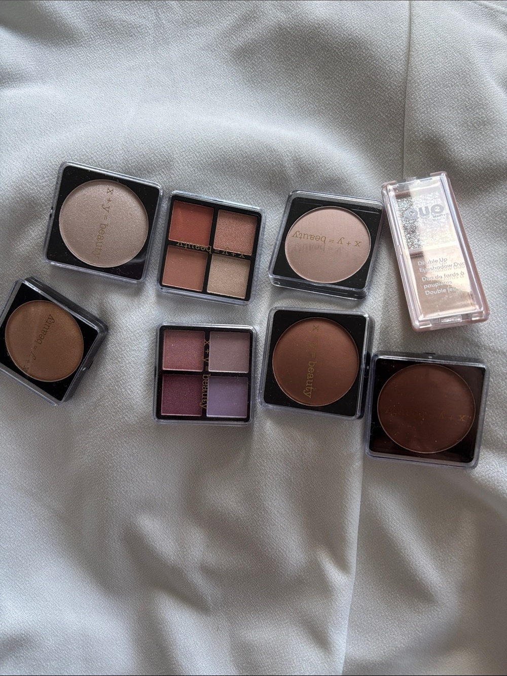 Neutral and Warm Eyeshadow & Face Powder Set - Multipurpose Makeup